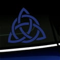 thumbnail image 1 of Trinity Knot - Vinyl Car Decal - Choose Color - [KING BLUE], 1 of 1