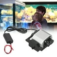 thumbnail image 3 of Aquarium DC Air Pump, Fishing Aerator Pump Fast Heat Dissipation Small Household Compact Structure Low Power Consumption  For Home Power Cut Fish  12V DC 30L Air Pump 16W,12V DC, 3 of 8