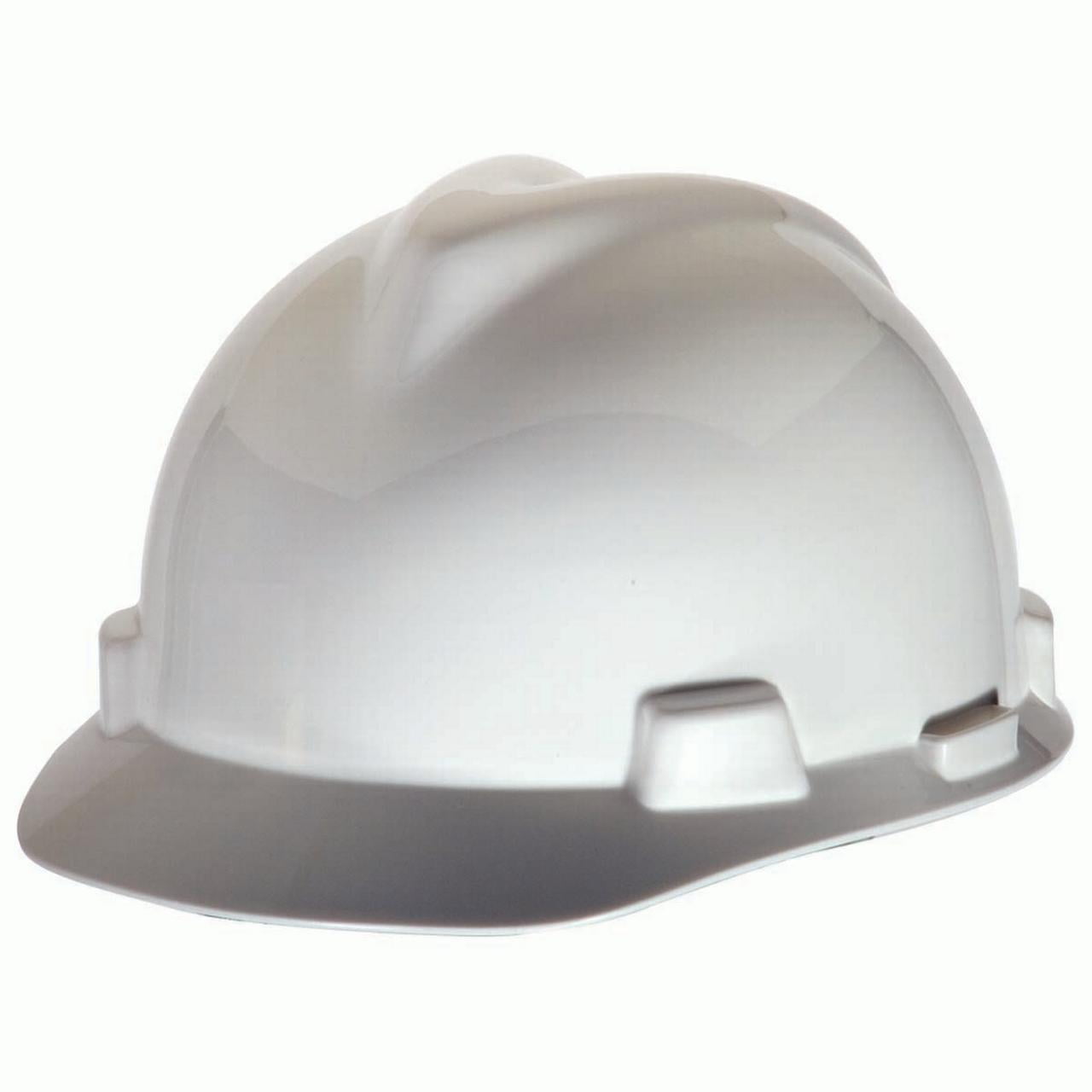 Medium Safety Hard Hat with Suspension Choice White -Used MSA / XLR8 
