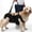 Black, variant on Dog Full Body Lift Harness, Support Sling Backpack for Senior Disabled Dogs, Front Hind Leg Joint Injuries, Help Up & Down Stairs Walk Hiking Grooming Harness, Reflective, Soft Padded Handle