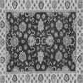 thumbnail image 1 of Ahgly Company Indoor Square Oriental Gray Traditional Area Rugs, 8' Square, 1 of 4