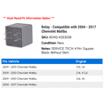 thumbnail image 2 of Relay - Compatible with 2004 - 2017 Chevy Malibu 2005 2006 2007 2008 2009 2010 2011 2012 2013 2014 2015 2016, 2 of 2