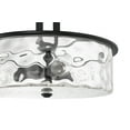 thumbnail image 5 of 54293-FB Craftmade Lighting Collins - 3 Light Pendant-Flat Black Finish    -Traditional Installation, 5 of 13