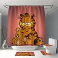thumbnail image 1 of Juego de cortinas de baño Garfields Anime de poliéster impermeable, 1 of 1