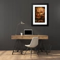 thumbnail image 4 of Jean Jouvenet 17x24 Black Modern Framed Museum Art Print Titled - Apollo and the Chariot of the Sun (1680-1690), 4 of 5