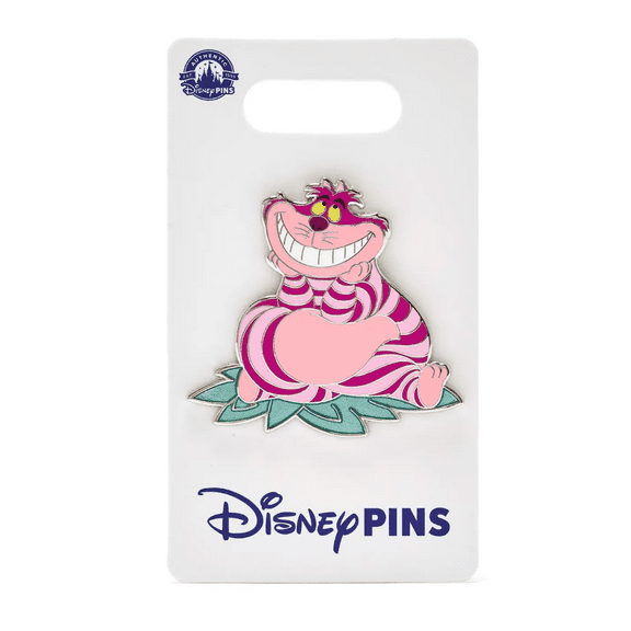 Disney Parks Cheshire Cat, Alice in Wonderland Pin New with Card