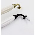 thumbnail image 4 of Gamvdout Set of 4 Vintage Drawer Knobs Ceramic Cabinet Door Handles  Furniture Drawer Handles Zinc Alloy Kitchen Wardrobe Knobs Bars Antique Door Handles, 4 of 8
