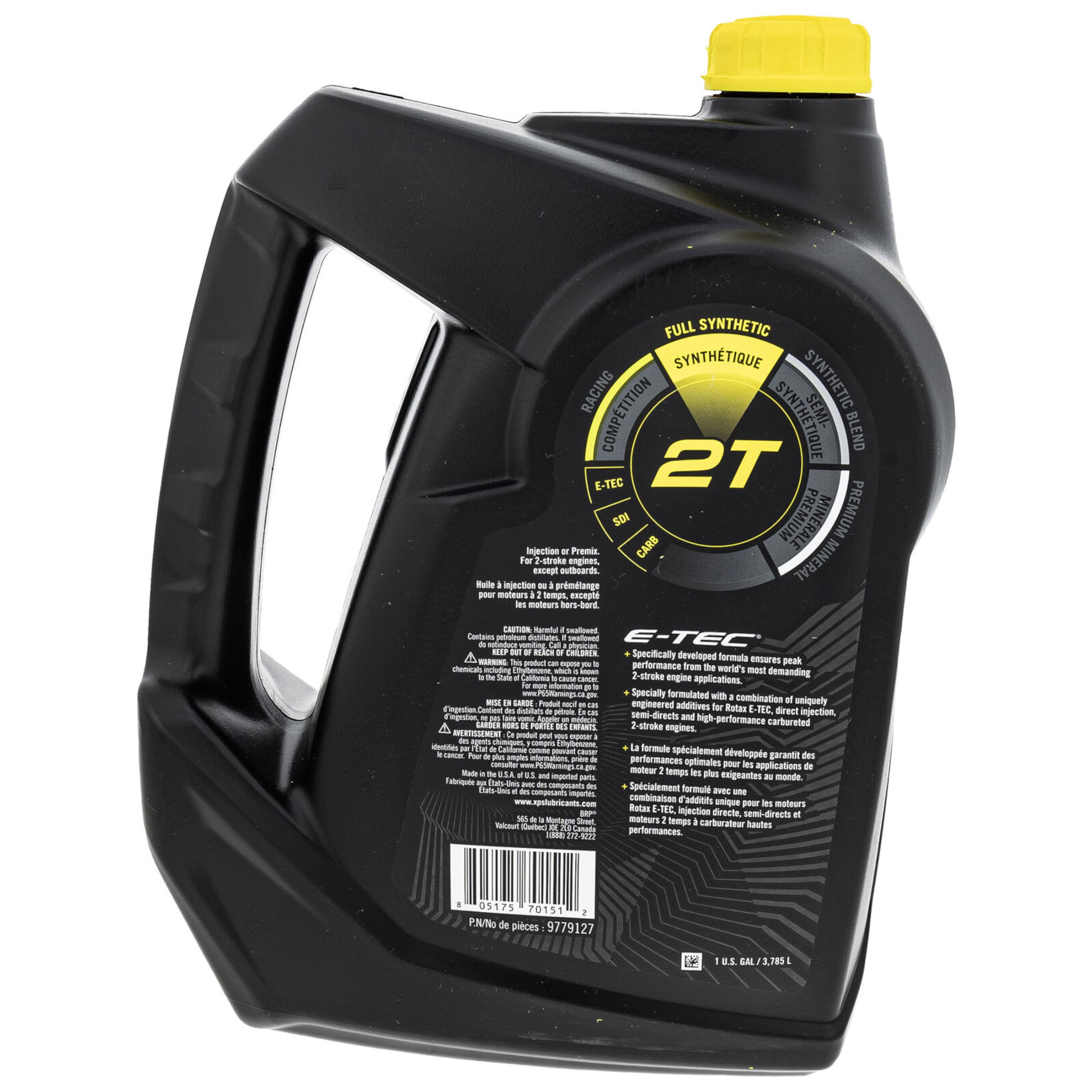 BRP Ski-Doo Can-Am Sea-Doo New OEM 2-Stroke Synthetic Oil Gallon 779127, 9779127