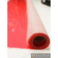 thumbnail image 3 of 12 Gauge Red Tinted Plastic Vinyl Fabric 54" Wide Sold By The Yard, 3 of 4