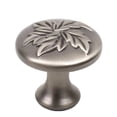 thumbnail image 2 of Century Hardware Aspen Collection 1-3/16" Dia. Zinc Die Cast Knob - Dull Satin Nickel, 2 of 3