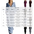 thumbnail image 3 of QQZ Wide Leg Hooded Jumpsuit For Women, Zip Front Elastic Waist Corduroy Casual Jumpsuit For Loungewear Vacation Daily Wear, 3 of 7
