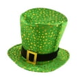 thumbnail image 4 of Sombrero de San Patricio Sombrero de decoración de chamrock Sombrero para vacaciones en el escenario Vacaciones Estilo A, 4 of 8