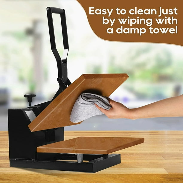 2Pcs Wrap Cover for Heat Press Platen,15X15Inch Heat Resistant Reusable