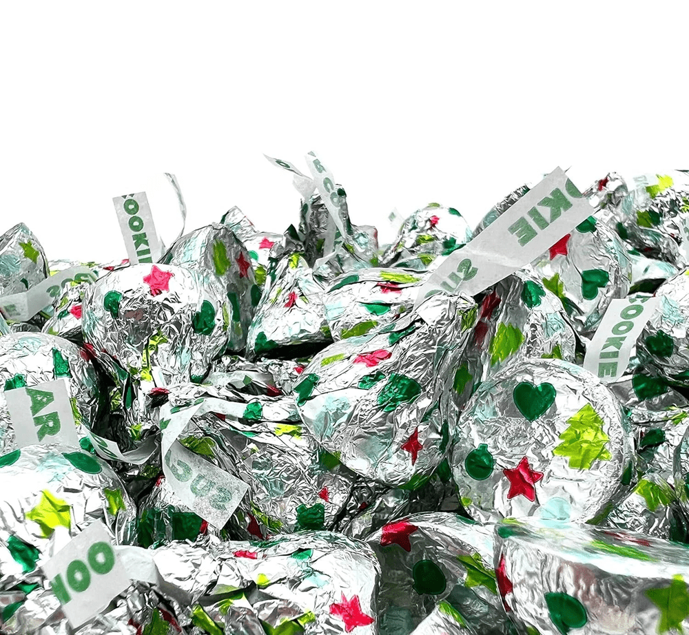 HERSHEY'S Kisses Sugar Cookie White Crème, Holiday Candy (5 Pound Bag)
