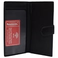 thumbnail image 4 of Leather Checkbook Cover RFID Wallets For Women Duplicate Check Card Pen Holder, 4 of 32