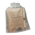 thumbnail image 3 of Ballpoint Pen Inspirational Notebook Keychain Set - Motivational Quote Stationery Kit for Office & Daily Use, Eco-Friendly Writing Supplies with Stylish Keychain, Gift-Ready Packag, 3.1*4.8in, Brown, 3 of 7