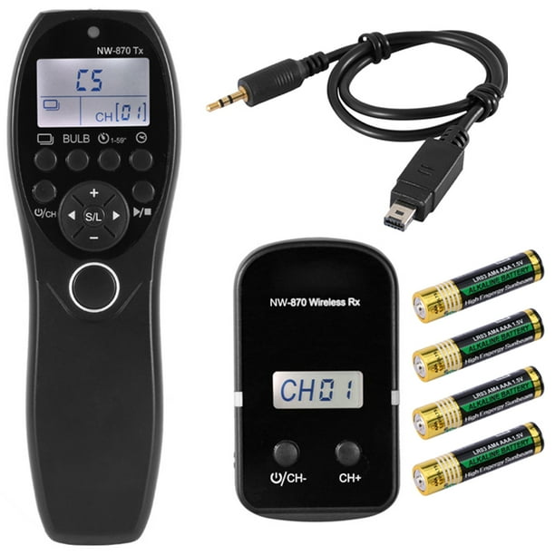 Neewer NW870DC2 320 Feet LCD Display Shutter Release Wireless Timer