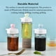 thumbnail image 3 of Dispensador de aceite Inteprter con cepillo Contenedor de condimentos Verde, 3 of 6