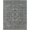 thumbnail image 2 of Hauteloom Akle Wool Living Room, Bedroom Area Rug - Traditional - Charcoal, LightGray, Peach - 8' x 10', 2 of 8