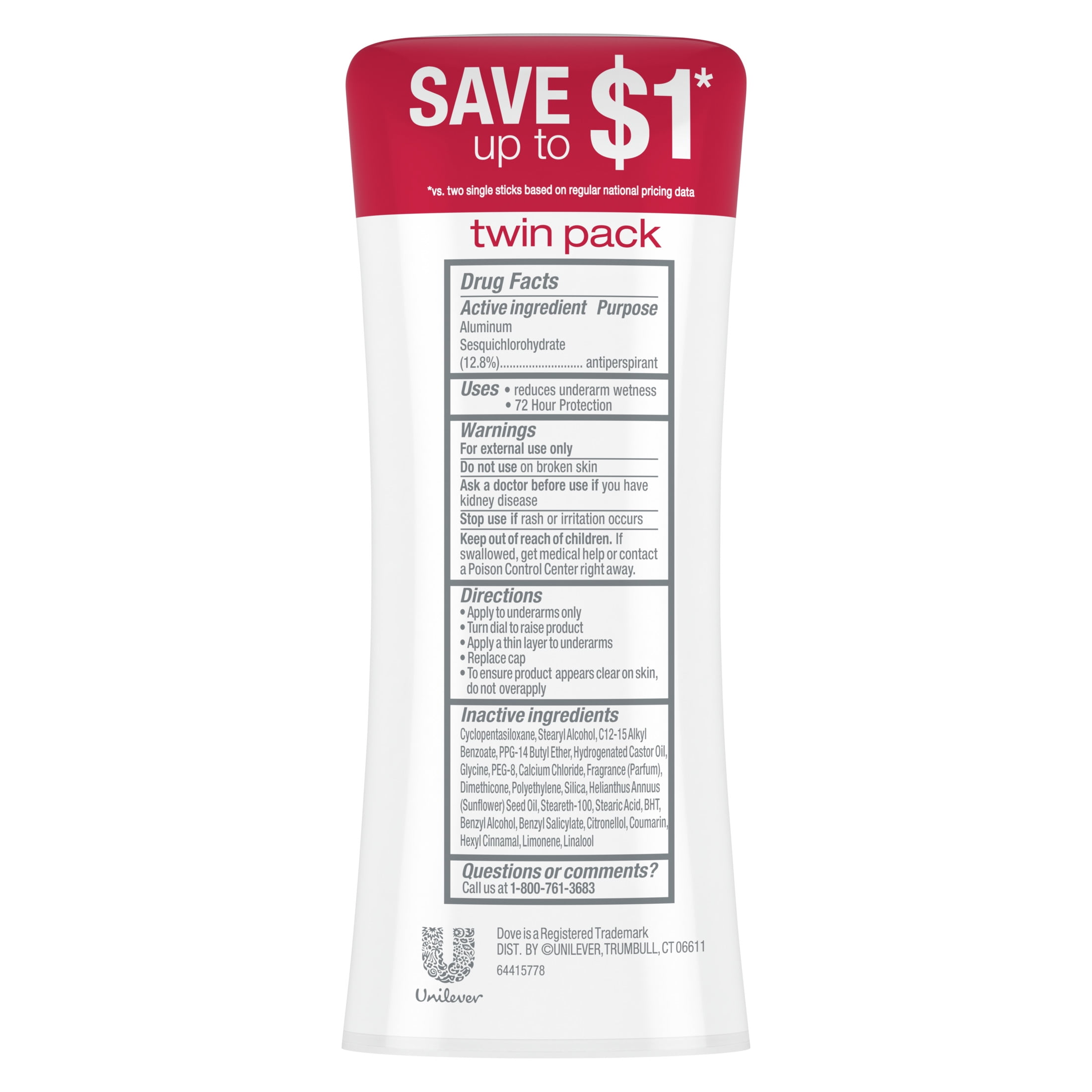 Dove Revive Antitranspirant Deo Twin Pack – 48h Schutz Mit Granatapfel & Zitronenverbene