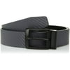 Nike Mens Carbon Fiber-Texture Reversible Belt 42 Dark Grey/Black