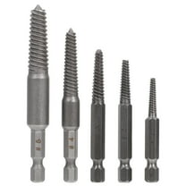 WRISTBIQUE Broken Extractor Kit Tap Extractor Screw Extractors 5Pack
