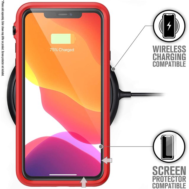 Catalyst - Case for iPhone 11 Pro Max Case with Clear Back, Heavy Duty 10ft Drop Proof, Truss Cushioning System,