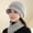 (Light hat) Gray, variant on Middle -Aged And Elderly Hat Female Autumn And Winter Rabbit Hairy Knitted Hat Winter Elderly Mother Hat Old Lady Hat Muck Tongue Hat