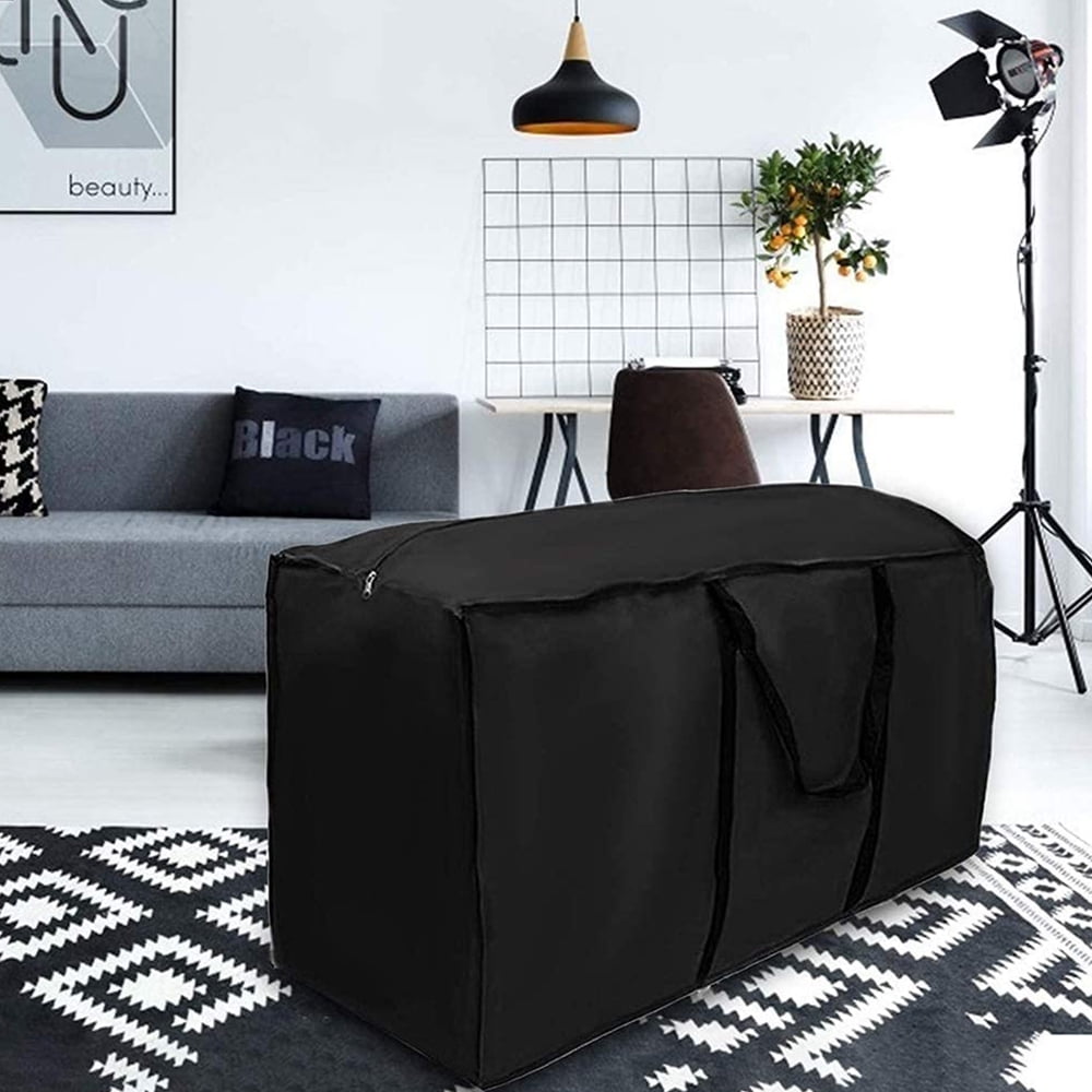Sac De Rangement Pour Coussins De Jardin 81 X 81 X 61 Cm - Étanché Et Résistant En Tissu Oxford