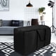 thumbnail image 3 of Bolsa impermeable negra para cojines de muebles, 173 x 51 x 76 cm, diseño con cremallera, tela Oxford para almacenamiento de cojines de exterior, 3 of 8