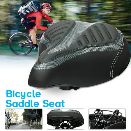 Cycling Bike Seat Wide Big Bum Saddle Seat Mountain Bike Bicycle