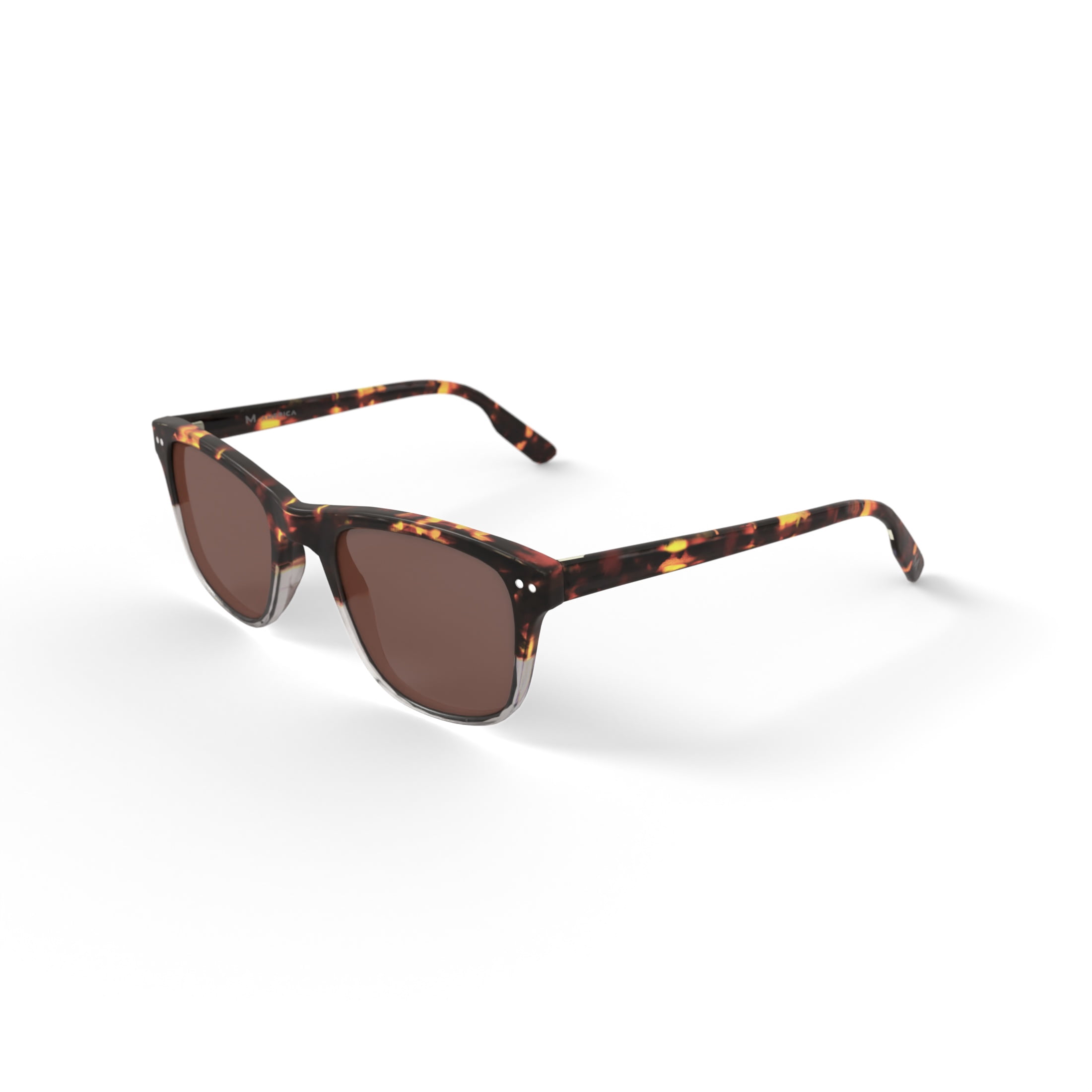 M aMerica Unisex, Rx'able Fashion Plastic, Sunglasses, Mu406Sttcry52,Tort Gradient Crystal, 52-21-140, 1 Pair