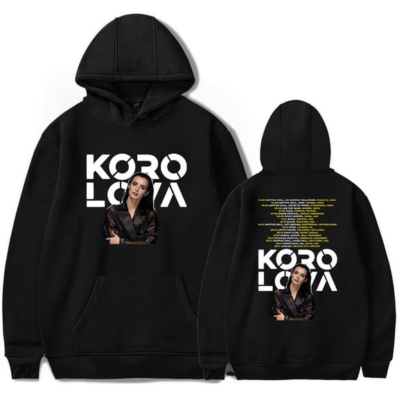 Korolova Merch Hoodie Spring Autumn Fashion Clothes Men/Women Casual Tops Long Sleeve Sweatshirts Style1