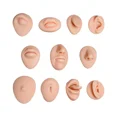 thumbnail image 2 of Silicone Ear Nose Tongue Belly Button Piercing Model For Training Photography Display Teaching Equipment, 2 of 6