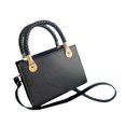 thumbnail image 3 of Bolso de hombro para mujer, bolsa de regalo sencilla para el trabajo, compras, cumpleaños, viajes al aire libre Negro, 3 of 8