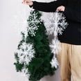 thumbnail image 1 of RKSTN Snowflake Hanging 6Pc Christmas Three-Dimensional Snowflake Snowflake Pendant Christmas Tree Pendant Home Decor, 1 of 6