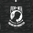 thumbnail image 4 of Inktastic Pow Mia White Women's T-Shirt, 4 of 5
