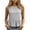 Light Gray-cgR, variant on QGJZVUNL Women Gingham Sleeveless Shirts Crewneck Tank Tops Business Casual Outfits Baggy Vest Top Size L