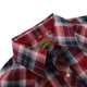 thumbnail image 3 of Camisa COEVALS CLUB para hombre, manga larga, western, a cuadros, negro/rojo, 2XL, 3 of 7