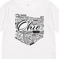 thumbnail image 4 of Inktastic Ohio Word Salad Boys or Girls Long Sleeve Toddler T-Shirt, 4 of 5