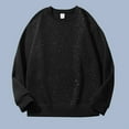 thumbnail image 3 of cocolona Mens Crewneck Sweatshirts Fall Casual Long Sleeve Sequin Shirts Fashion Casual Loose Pullover Tops, 3 of 3