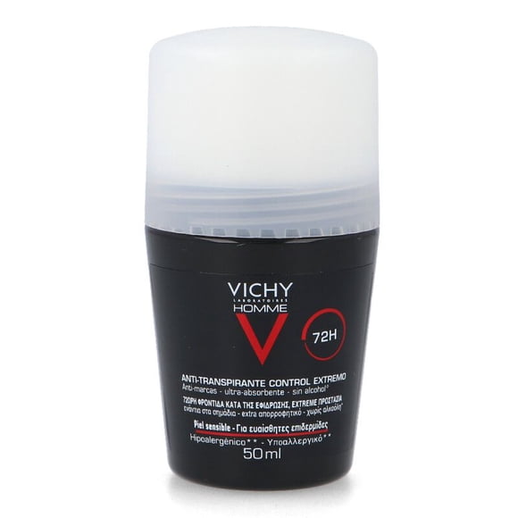 Desodorante Vichy Homme Antitranspirante Reg Intensa R-On 50ml