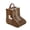 brown, variant on Boot Storage Bag Non-Woven Fabric Dustproof Organizer with Clear Window and Handle, Portable Shoe Storage Case for Long Boots and Short Boots, Closet Organizer