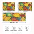 thumbnail image 2 of Yayeee Pillowcase Queen Size Set of 2 Satin Wrinkle Resistant Pillow Case, Retro Autumn Leaves, 2 of 7