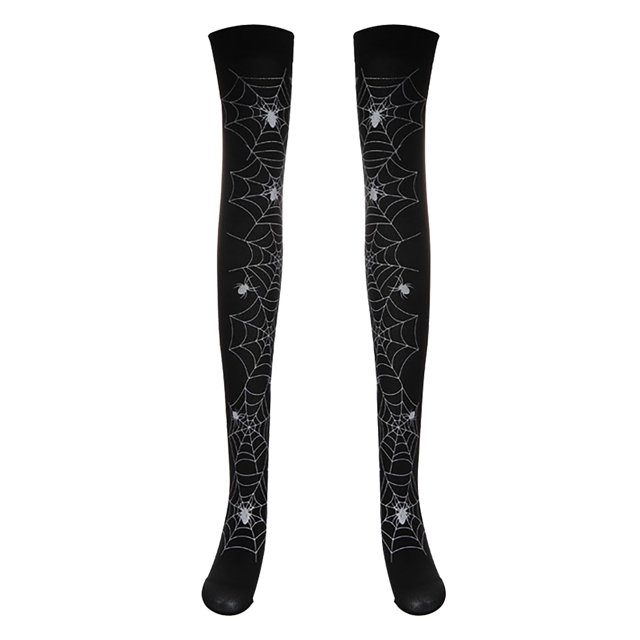 Bas Gris pour Femmes, Fête d'Halloween, Cosplay, Déguisement, Festival, Aguichant