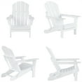 thumbnail image 3 of Chaise Adirondack Pliante en Poly pour Extérieur (Ensemble de 4), 3 of 6