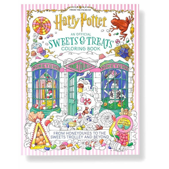 Harry Potter: an Official Sweets and Treats Coloring Book, 64 pages (Paperback)