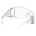 thumbnail image 4 of JORESTECH Safety Glasses, LS-203 (Clear, 1 Unit), 4 of 8