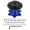 Blue, variant on NFTIGB Car Steering Wheel Hub Quick Release Adapter Snap Off Kit with Screws (Blue)