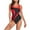 Red, variant on Odeerbi Ladies Women's Swimwear Bathing Suit Swimsuits for Women 2025 Beachwear Blue